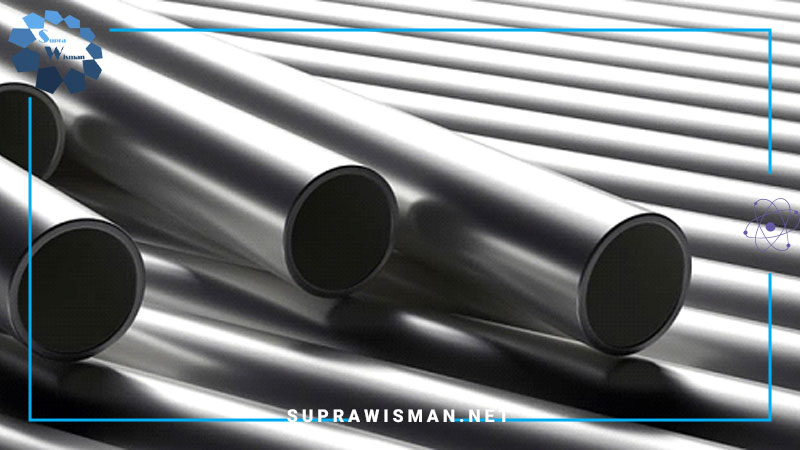 نمایی از میله های استیل ضد زنگ گرید 304